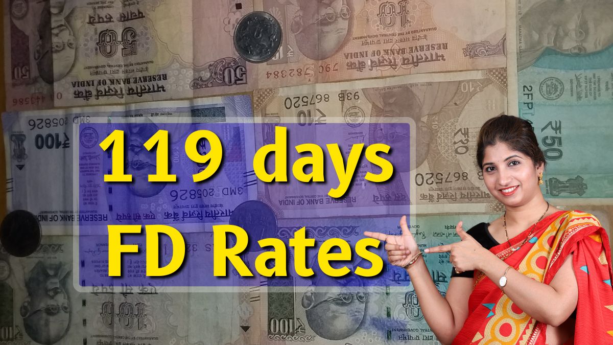 119 days FD Rates