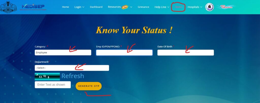 MEDISEP ID card download
