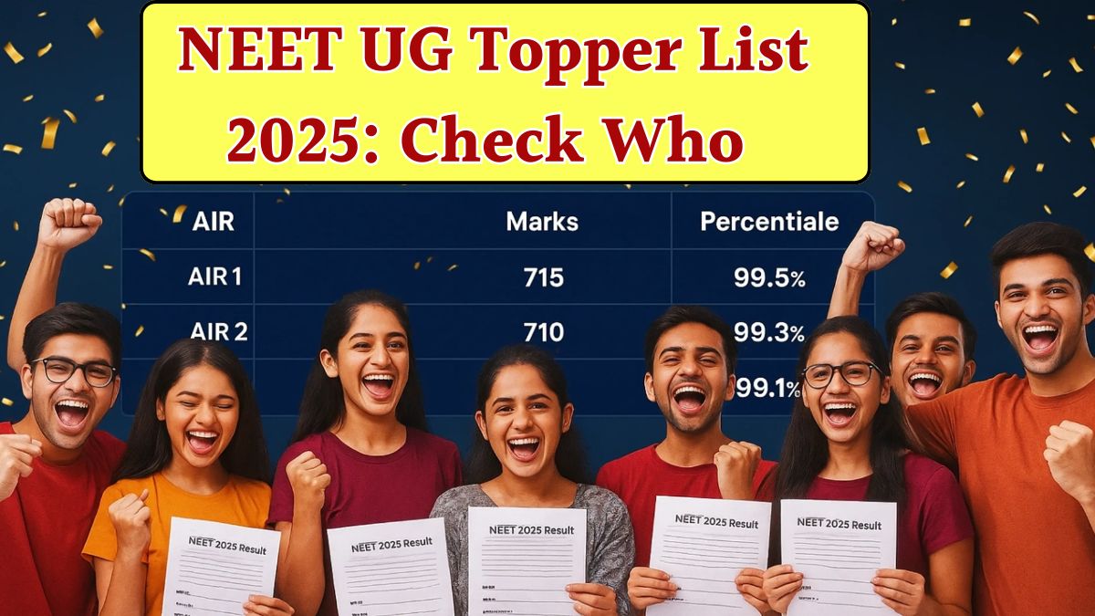 NEET UG Topper List 2025